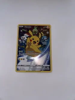 Pokemon Pikachu SWSH020 Sword & Shield Promo Full Art Near Mint - Image 1