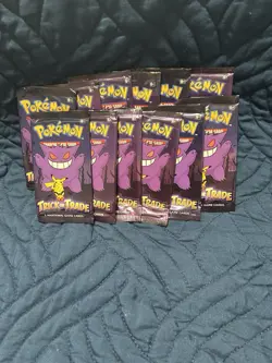 Pokemon Trick or Trade 3 Card Mini Booster Pack 2022 Lot Of 12 Sealed - Image 1