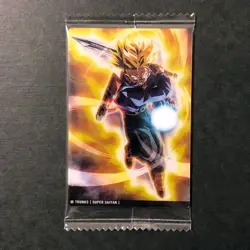 Y1389 Trunks Super Saiyan Holo Japanese Dragon Ball Itajaga Vol.7 Card - Image 1