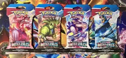 2021 Pokemon Battle Styles Sleeved Booster Packs ART SET OF 4 Factory Sealed! - Image 1