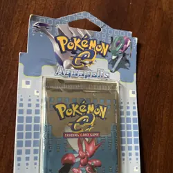 Pokemon TCG 2002 Aquapolis Unopened BLISTER PACK on Card RARE Collectible - Image 3