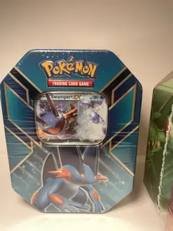 Pokemon Hoenn Power EX Tin Set Of 3: Blaziken, Swampert, Sceptile (Rare 2015) - Image 3