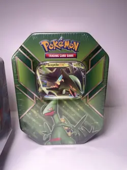Pokemon Hoenn Power EX Tin Set Of 3: Blaziken, Swampert, Sceptile (Rare 2015) - Image 4