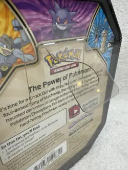 Pokemon Triple Power Tin Shiny Gyarados Trading Card EX 2016 Factory Sealed - Image 5