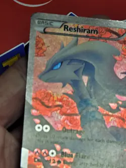 Reshiram Full Art Pokemon Card Legendary Treasures Radiant Collection - Image 3