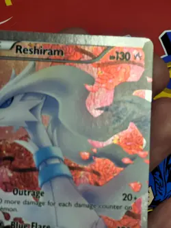 Reshiram Full Art Pokemon Card Legendary Treasures Radiant Collection - Image 4