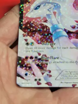 Reshiram Full Art Pokemon Card Legendary Treasures Radiant Collection - Image 5