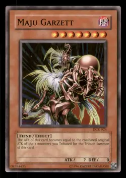 Yugioh Maju Garzett #DCR-024 Dark Crisis LP - Image 1