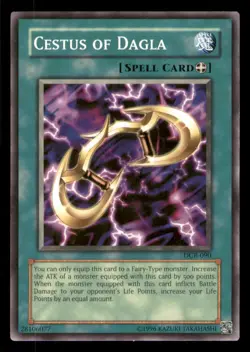 Yugioh Cestus of Dagla #DCR-090 Dark Crisis LP - Image 1