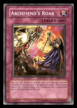 Yugioh Archfiend's Roar #DCR-099 Dark Crisis LP - Image 1