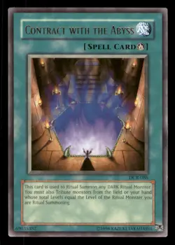 Yugioh Contract with the Abyss #DCR-086 Dark Crisis LP - Image 1