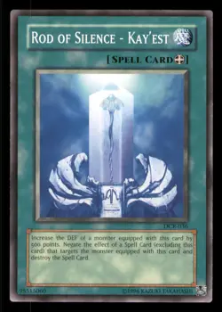 Yugioh Rod of Silence - Kay'est #DCR-036 Dark Crisis LP - Image 1