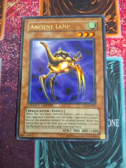 Yu-Gi-Oh! TCG Ancient Lamp SP2-EN001 Ultra Rare Limited Near Mint a1/ - Image 1