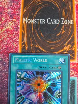 Yu-Gi-Oh! Malefic World YMP1-EN008 Limited Secret Rare Lightly Played - Image 5