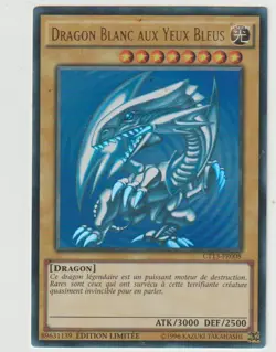 YU-GI-OH! Dragon Blanc Aux Yeux Bleus CT13-FR008 Ultra Rare Edition limitee FR - Image 1