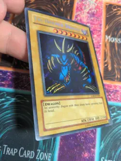 Yu-Gi-Oh! Tri-Horned Dragon LOB-EN000 Unlimited Secret Rare MP EN-Varient - Image 2