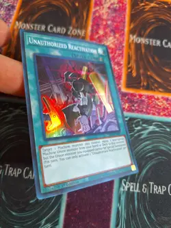 Yu-Gi-Oh! TCG Unauthorized Reactivation SR10-EN041 Super Rare 1st Edition NM b2/ - Image 2
