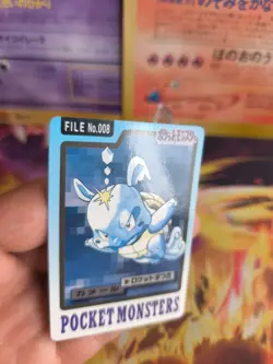 Pokemon Karte Card japanese carddass Pocket monsters 1997 Wartortle NM- Schillok - Image 3