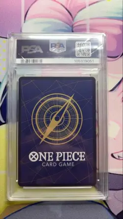 PSA 8 Trafalgar Law OP05-069 Comic Parallel Manga Art One Piece Card Japanese - Image 2