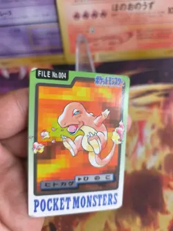 Pokemon Karte Card japanese carddass Pocket monsters 1997 Charmeleon Glumanda GD - Image 2