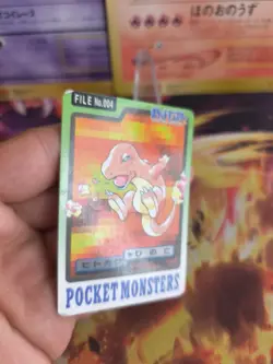 Pokemon Karte Card japanese carddass Pocket monsters 1997 Charmeleon Glumanda GD - Image 3