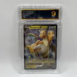 Dragonite V 049/078 Pokemon GO 2022 Holo Graded 9 Mint Tcg Collectible Card - Image 1