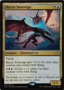 207/274 SKYCAT SOVEREIGN RARE IKORIA: LAIR OF BEHEMOTHS MTG CARD - Image 1