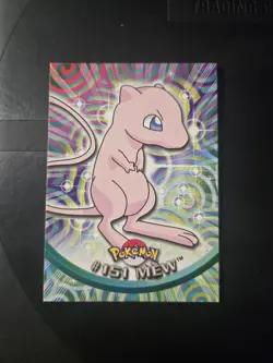 Pokemon Topps Series 2000 Mew #151 NON-HOLO Pokemon Card NM/LP - Image 1