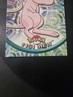 Pokemon Topps Series 2000 Mew #151 NON-HOLO Pokemon Card NM/LP - Image 2