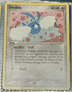 Swablu 79/107 Deoxys Pokemon Card TCG Near Mint Condition - Image 1