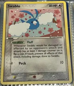 Swablu 79/107 Deoxys Pokemon Card TCG Near Mint Condition - Image 2