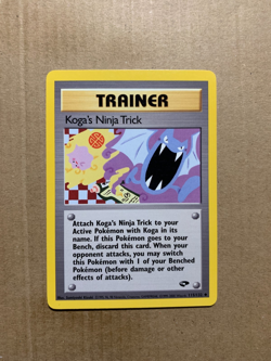 Koga's Ninja Trick 115/132 Gym Challenge - Uncommon Pokemon Card - NM/Mint - Image 1