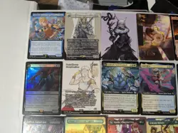 15x Mtg Final Fantasy Borderless Extended Art Showcase Lot - Image 3