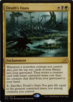 182/274 DEATH'S OASIS RARE IKORIA: LAIR OF BEHEMOTHS MTG CARD - Image 1