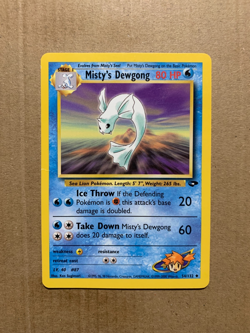 Misty's Dewgong 54/132 Gym Challenge - Uncommon Pokemon Card - HP - Image 1