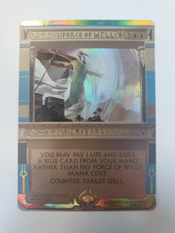 Magic the Gathering MtG Force of Will Amonkhet Inventions Foil NM - Image 1