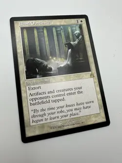 MTG TCG Blind Obedience (Retro Frame) Ravnica Remastered Regular - Image 3