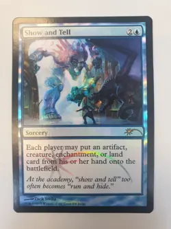 Magic the Gathering MtG Show and Tell Judge Rewards Promo Foil NM - Image 1