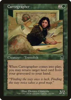 MTG - Cartographer - Odyssey - X1 - (LP) - - Image 1