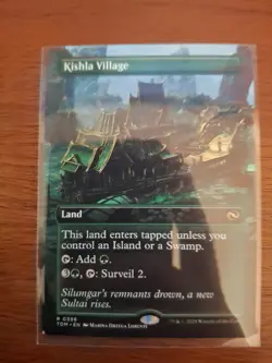 Kishla Village- Tarkir Dragonstorm Borderless Regular MTG-NM - Image 1