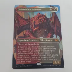 MTG - Velomachus Lorehold (Borderless) Regular Mythic #283 - NM MTG TCG - Image 1