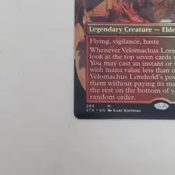 MTG - Velomachus Lorehold (Borderless) Regular Mythic #283 - NM MTG TCG - Image 5