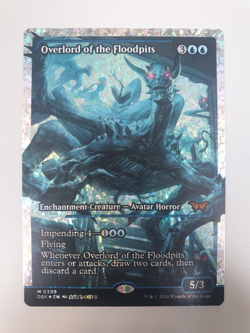 Magic the Gathering MtG Overlord of the Floodpits Fractured Foil - Image 1