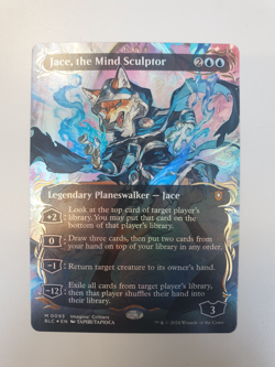 Magic the Gathering MtG Jace the Mind Sculptor Raised Foil small mark in corner - Image 1
