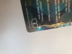 Magic the Gathering MtG Jace the Mind Sculptor Raised Foil small mark in corner - Image 4