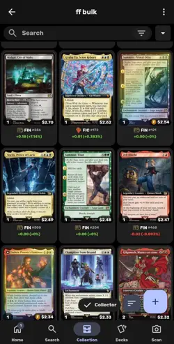 MTG bulk final fantasy and other mythics and rares over $300 value - Image 4