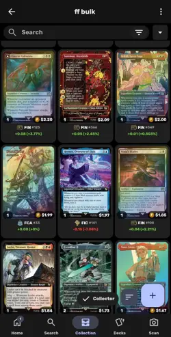 MTG bulk final fantasy and other mythics and rares over $300 value - Image 5