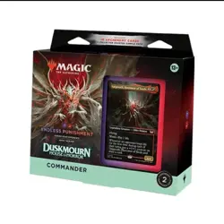 New MTG Duskmourn House of Horrors Endless Punishment Commander Deck. - Image 1