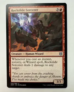 Rockslide Sorcerer (154) Zendikar Rising ZNR MTG Magic - Image 1