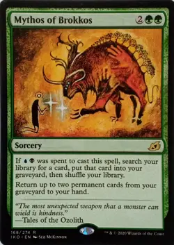 168/274 MYTHOS OF BROKKOS RARE IKORIA: LAIR OF BEHEMOTHS MTG CARD - Image 1
